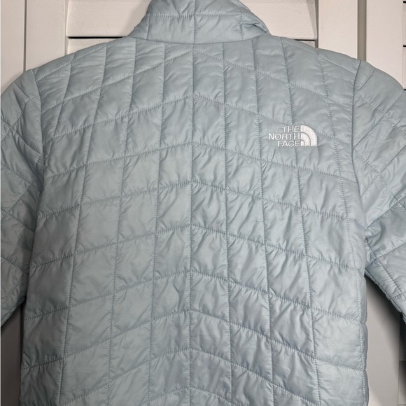 The North Face Girl Youth Blue/Green Quilted Thermoball Eco Jacket Size S 7|8 - Picture 6 of 8